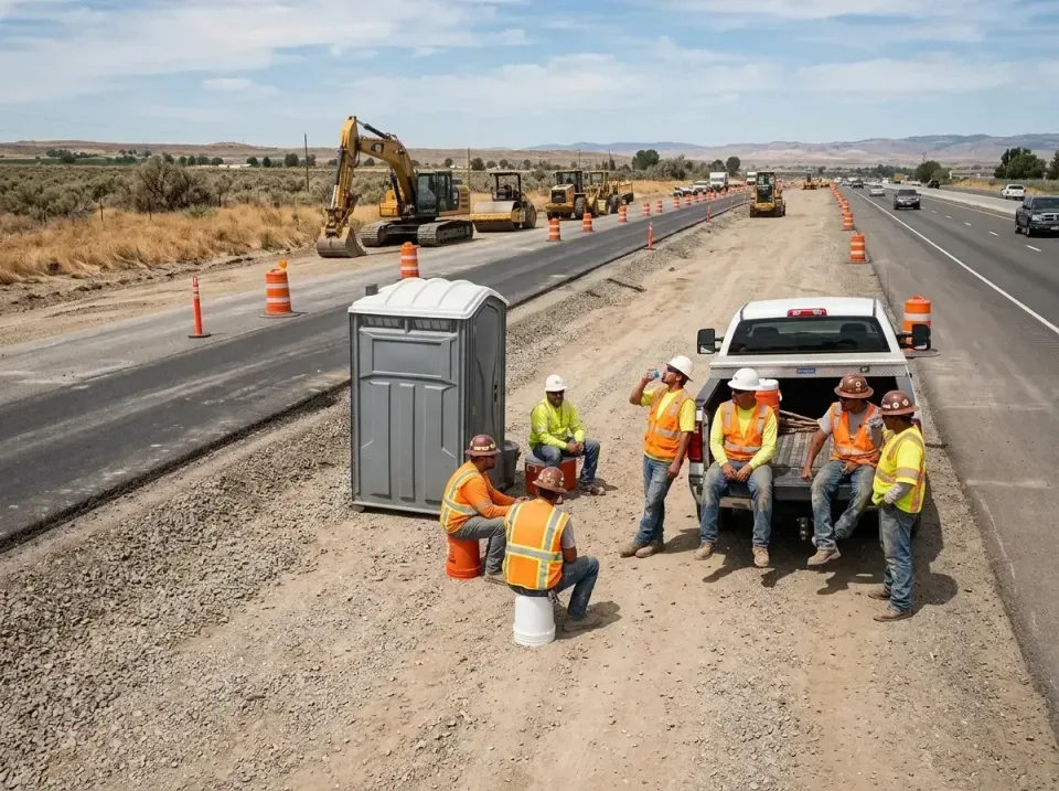 highway-road-construction-crew-007 — frequently asked questions, Porta Potty and Restroom Rentals in Pine Lawn, MO